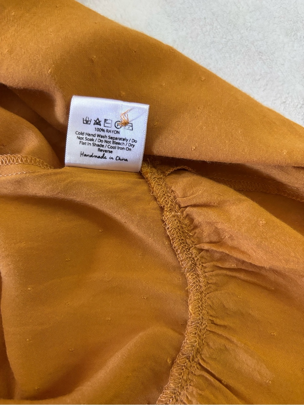 Auguste Swiss Dot Tiered Midi Dress Yellow Boho Cottagecore Babydoll Size US 6 - Picture 10 of 11